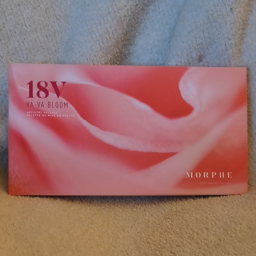 Morphe 18V Va-Va Bloom Eyeshadow Palette